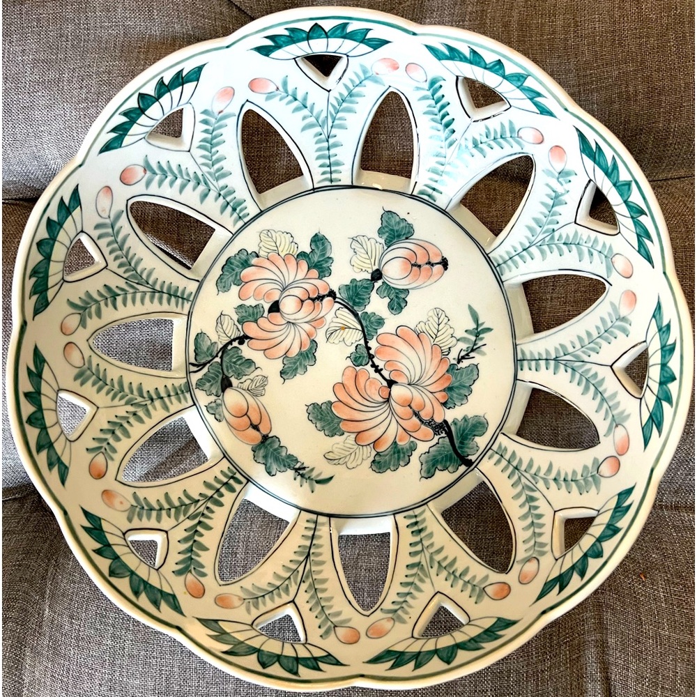 Beautiful jade color coffee table bowl - Picture 1 of 2